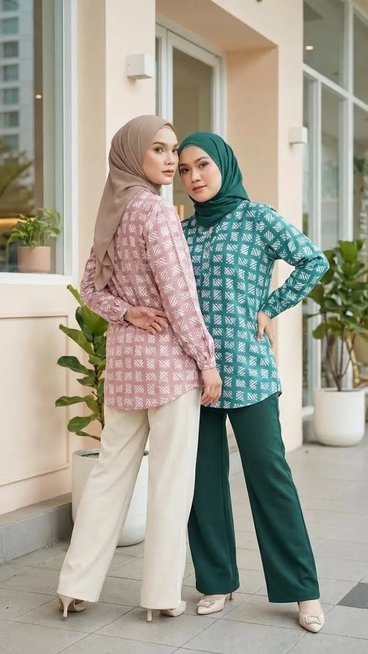 VELORIA Geometric Motif